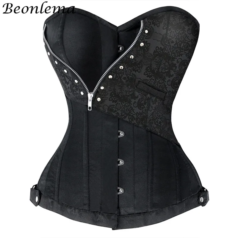 Buy Beonlema Steampunk Corset Sexy Punk Women Corselet Plus Size 6xl Vintage 