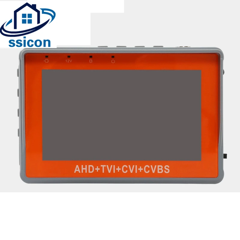 

SSICON CCTV Tester 4.3 inch 1080P AHD CVI TVI Analog CVBS 4in1 CCTV Camera Tester Monitor With Mini Size