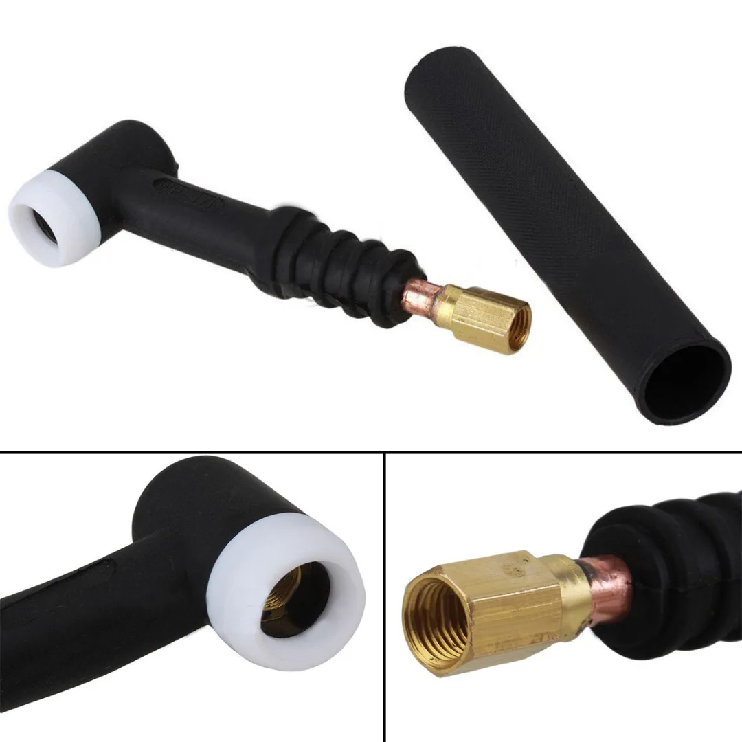 1pc Flexible 150A Head Body Flexible Air-Cooled With Handle For WP-17F Series Tig Welding Torches