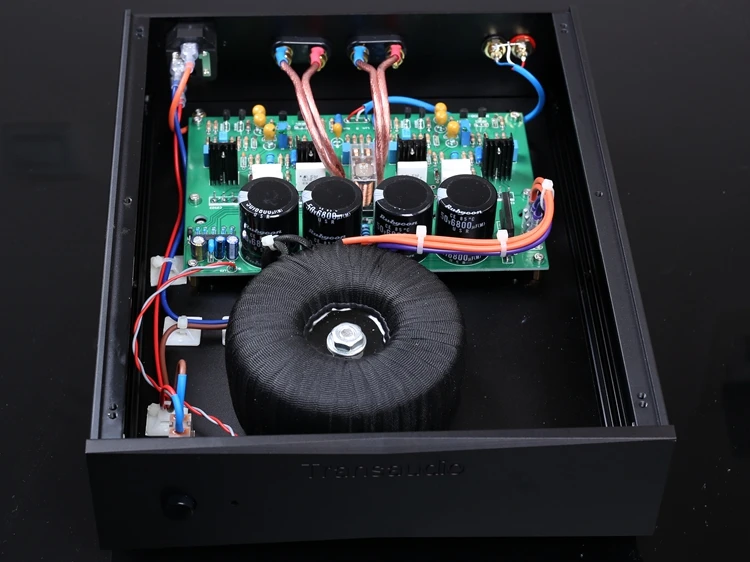 

N2 Finished Stereo HiFi Amplifier Based on Naim NAP200 Power Amp Circuit Toroidal transformer 75W+75W