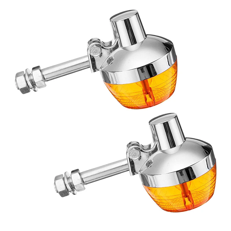 

2Pcs/set Motorcycle Turn Signal Lights Lamp For Honda C70 CT70 CT90 XL100 CB350