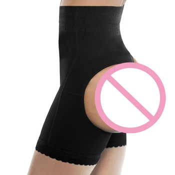 

Aonve Control Panties Plus Size Slimming Underwear Hips Lifting Briefs Butt Lifter Waist Trainer Shaper Hole Women Shaperwear