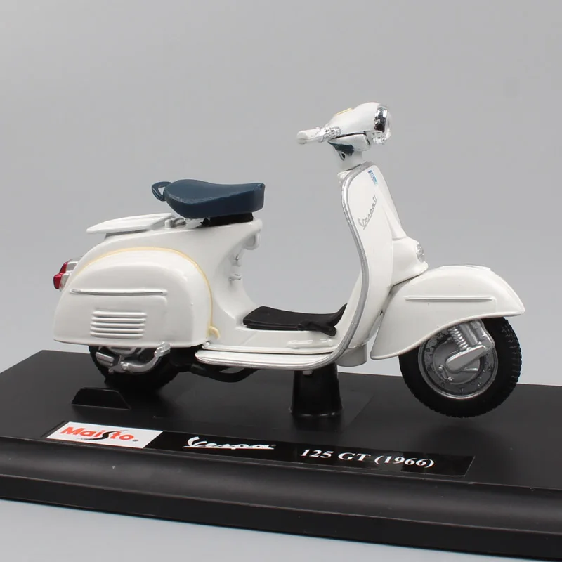 Childs мини 1:18 весы maisto Piaggio Vespa 125 GT 1966 скутер мотоцикл литые автомобили мотоцикл игрушки модели для коллекционных