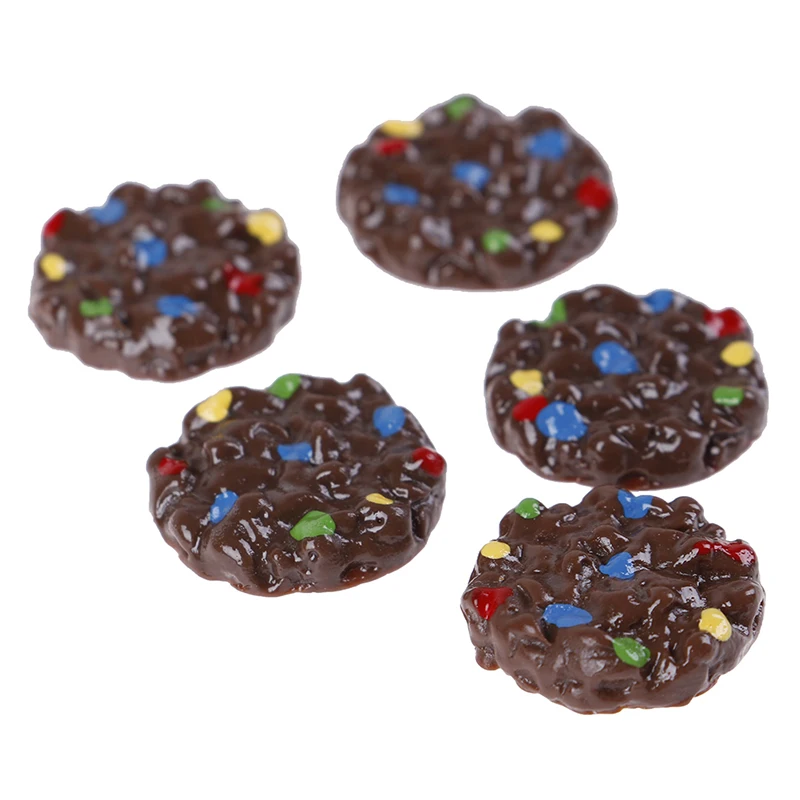 

5Pcs/pack Kids Plasticine Chocolate Bean Biscuits Polymer Slime Box Toy For Children Charms Modeling Clay DIY Accessories