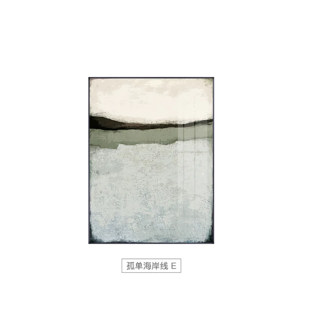 Abstract Blue Black Colour Canvas Art Modern Cuadro Decor Home Fashion Wall Art Picture for Living Room Nordic Poster and Print E