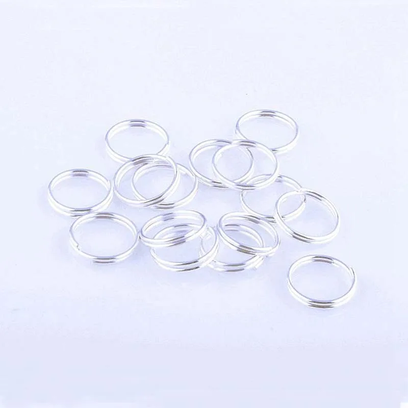 double ring silver