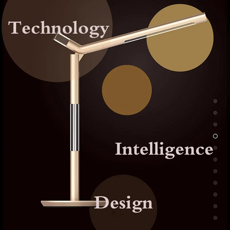 

Original Royole Smart Memory Desk Lamp Touch Sensor Dimming Table Eye-protection Folding for Learning Working Charging Novelty