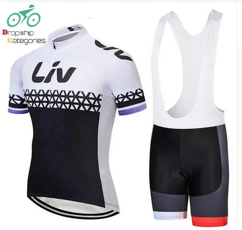 

DsC Liv Women's Cycling Jersey Set Summer Cycling Women Bicycle Clothing Quick-dry Clothes Cycling Set Women