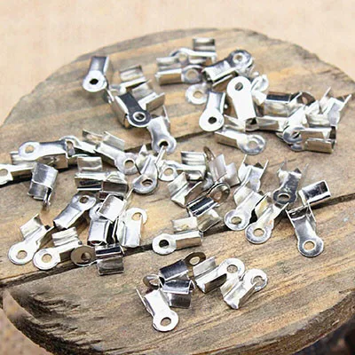 crimp-ends-caps-leather-cord-loop-Velet-Ropes-Tassel-cap-clasp-Jewelry-Findings-Hooks-terminating-necklaces