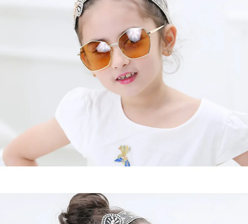 Новые брендовые дизайнерские очки детские Aolly оправа плоские солнцезащитные очки винтажное зеркало очки для детей неправильные полые оттенки