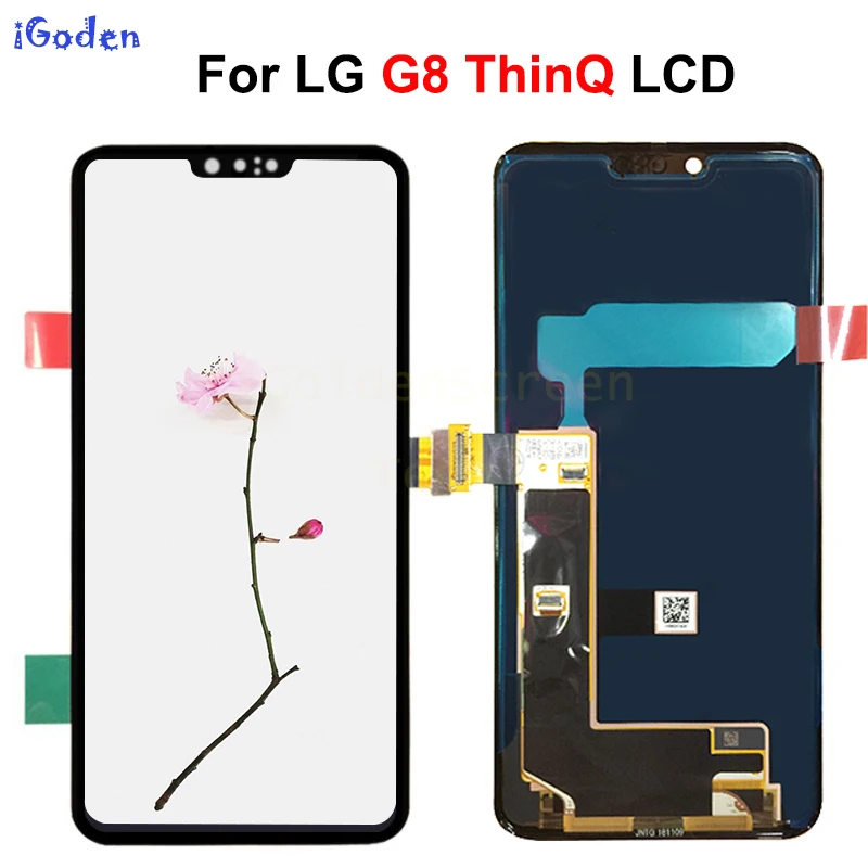 6," OLED для LG G8 ThinQ ЖК-дисплей сенсорный экран дигитайзер сборка запасные части для LG G8 lcd