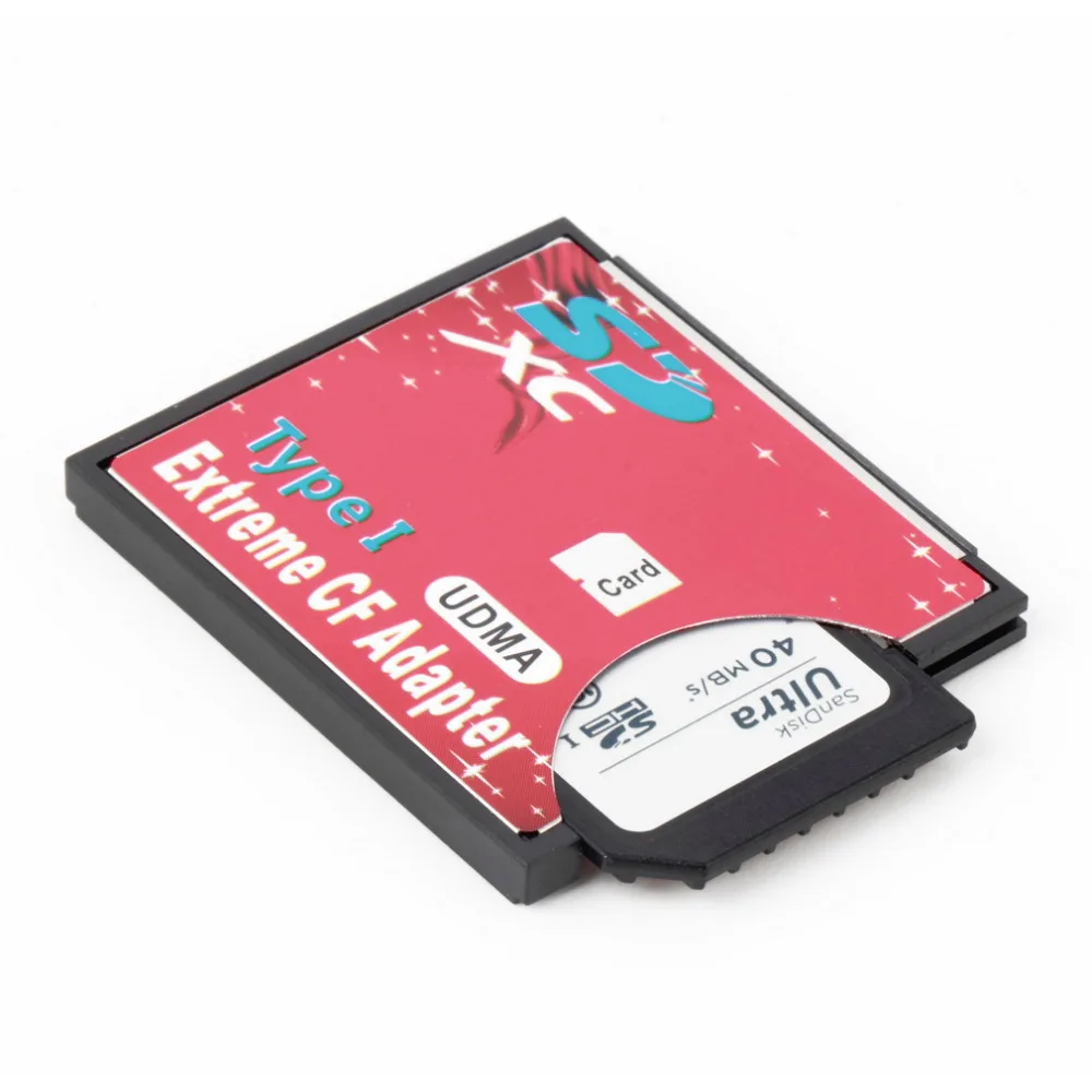 

100% High Quality Micro TF To Compact Flash CF Type I Memory Card Reader Writer Adapter Wholesale Drop Shipping