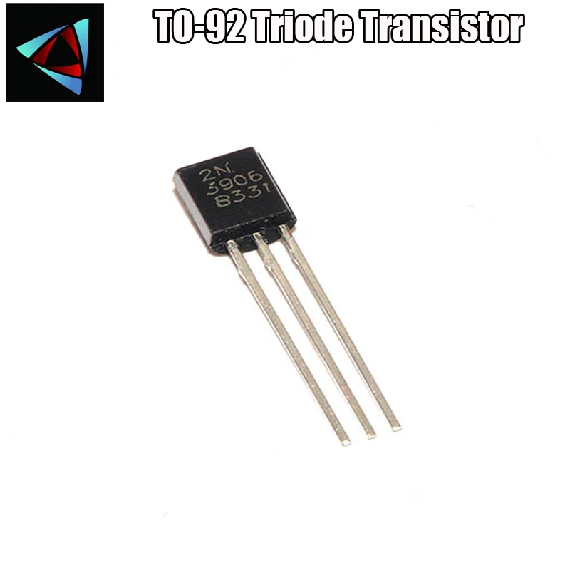

50PCS 2N3906 TO-92 TO92 0.2A 40V PNP Transistor new and original IC