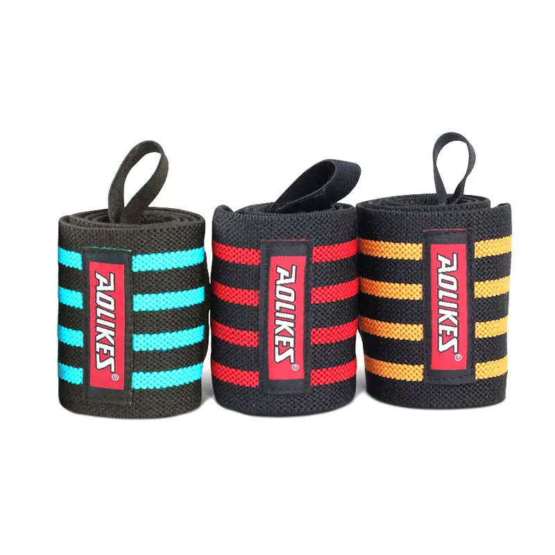 1Pair Hand Protection Wrist Band for Weight Lifting Professional Sport Safety Wrist Wrist