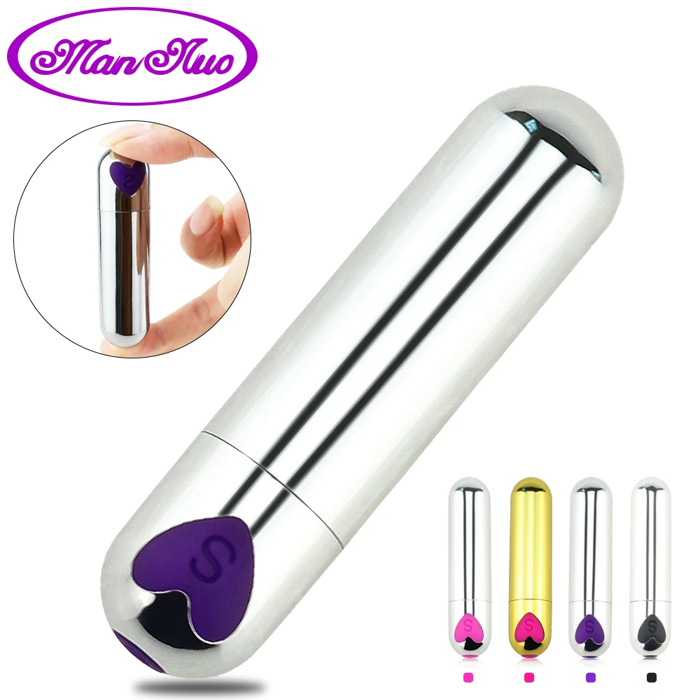 Man Nuo 10 Speed Mini Bullet Vibrator Strong Vibrating G Spot Massager Sex Toys For Woman Adult -1029