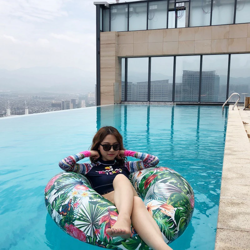Tropical-Palm-Tube-Float-120cm-Giant-Floral-Print-Inflatable-Swimming-Ring-2018-Newest-Pool-Floating-Raft (1)