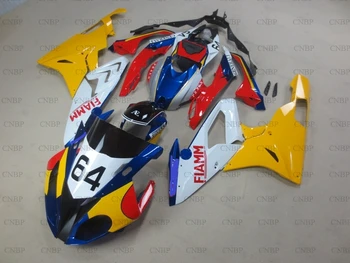 

S1000 RR 2015 - 2016 Abs Fairing S 1000 RR 2016 Plastic Fairings S 1000 RR 2015 Yellow White Blue Fairings