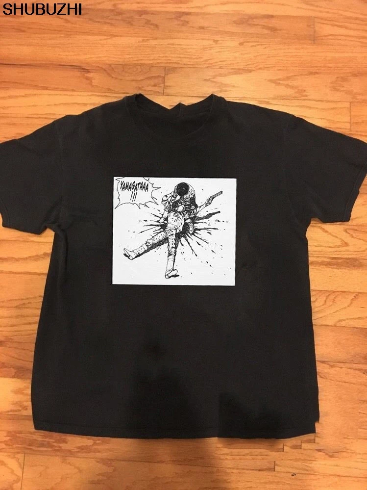 

Akira Yamagata tee shirt box logo BLACK price T-shirt 100% Cotton harajuku Summer shubuzhi tshirt sbz1182
