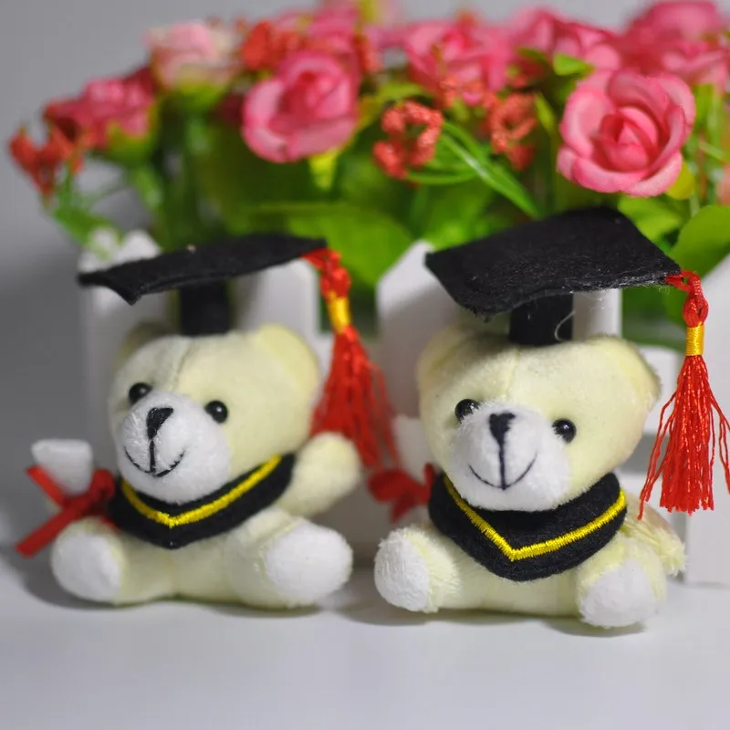 5CM plush graduation bear teddy bear 9