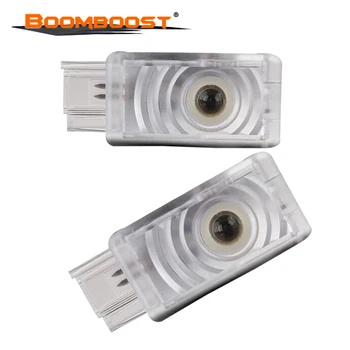 

2 pcs sd123 LED Car Door laser light projection lamp welcome light no wiring no drilling 12V For Cadillac srx/xts/ats