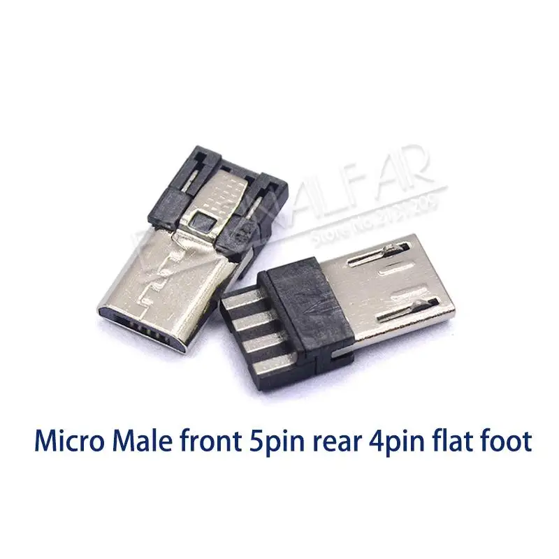 USB18 MK5P мини USB2.0 Тип женский микро DIP 180 градусов прямой позиционирование ноги пост прямой вертикальный разъем иглы сварочная проволока - Цвет: USB18