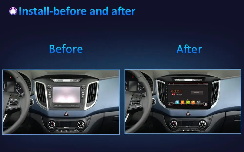 Best android 9.0 2 din car dvd gps player For Hyundai IX25 Creta Car gps navigation radio Multimedia Player tape recorder 4G+64G 3 Best android 9.0 2 din car dvd gps player For Hyundai IX25 Creta Car gps navigation radio Multimedia Player tape recorder 4G+64G 3