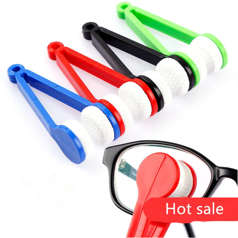 New Travel Accessories Glasses Sunglasses Cleaning Brushin Strument Mini Multifunction Packing Organizers Portable Microfiber