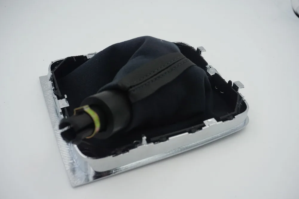6 скоростей черная ручка переключения передач из искусственной кожи для Passat B6/B7