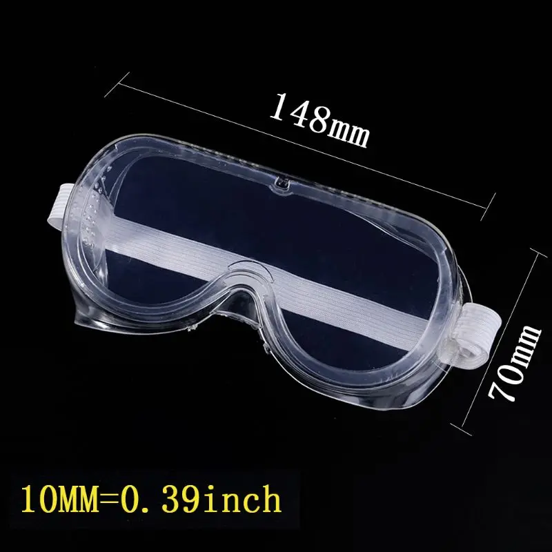 Защитные очки вентилируемые очки Защита глаз Защитная Лаборатория анти туман Пыли ясно для промышленной лаборатории работы