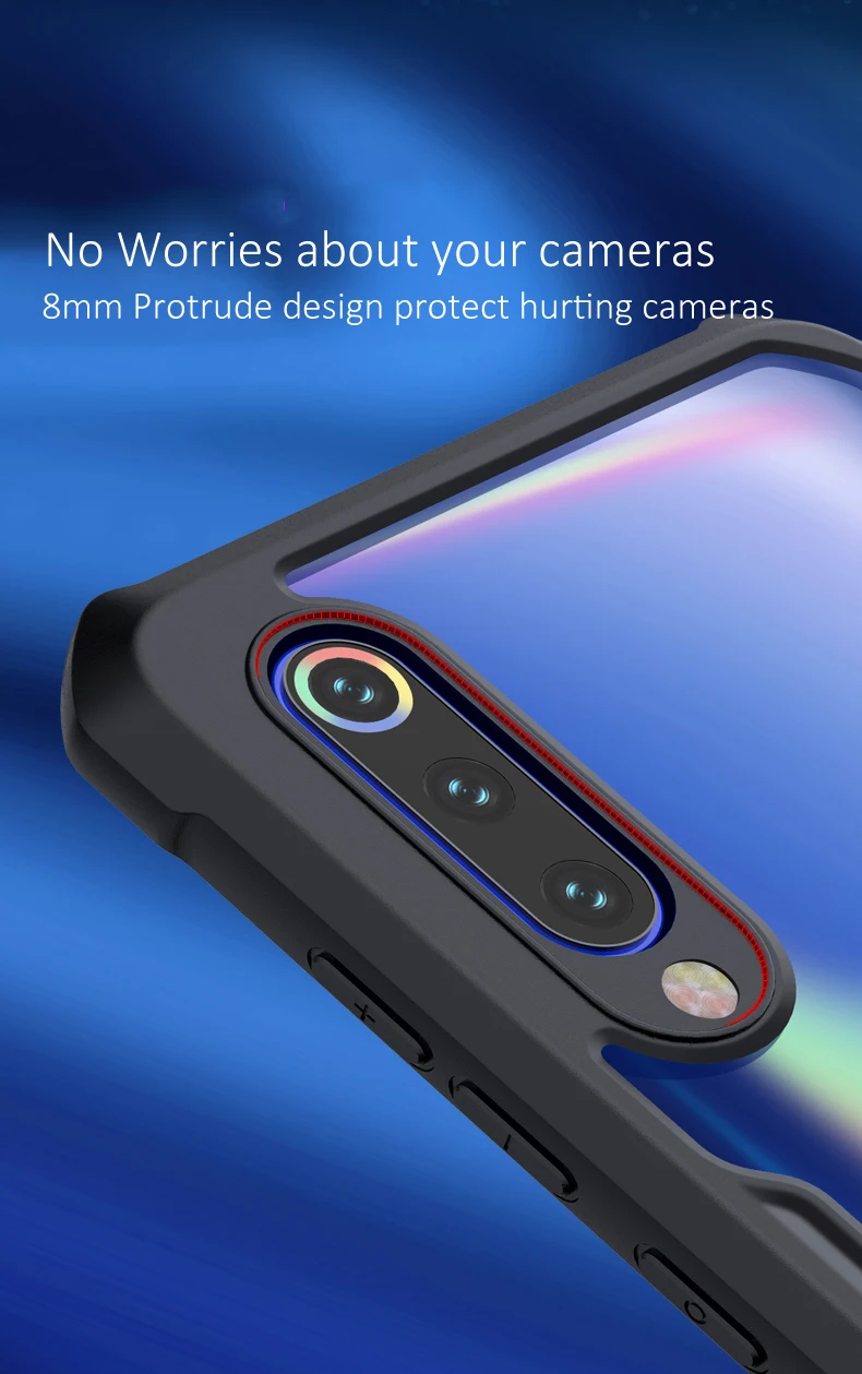 Чехол для телефона Xiaomi mi 9 Pro XUNDD Airbag противоударный чехол 360 Защитная прозрачная задняя крышка для mi 9 Pro 5G Coque