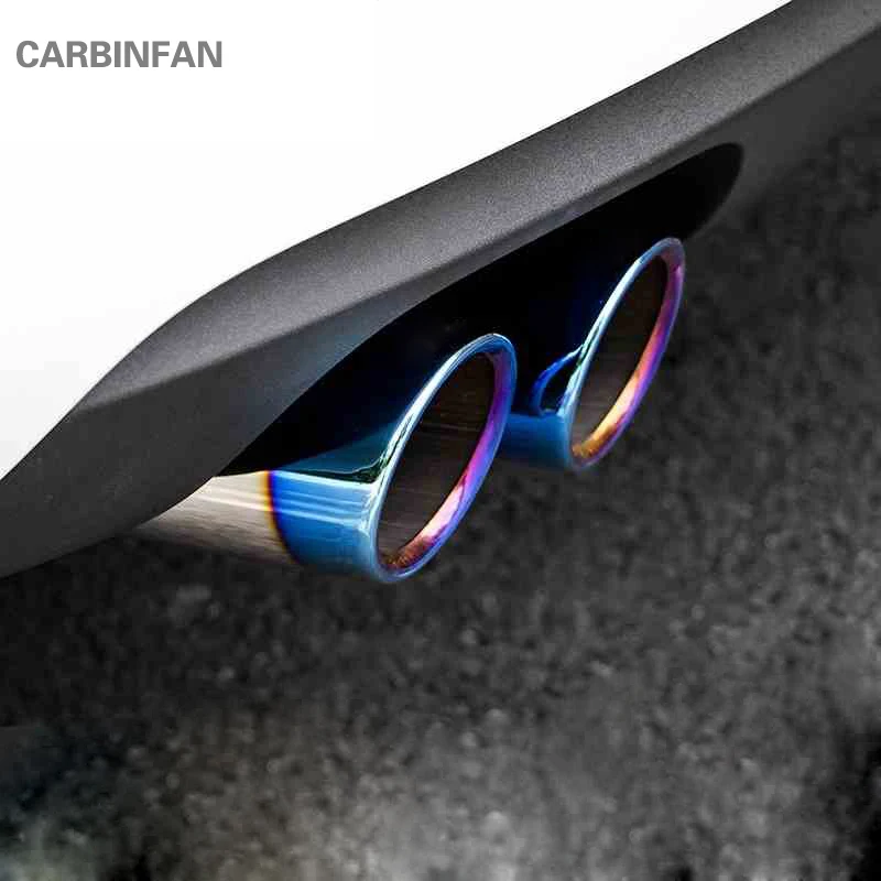 Rline Tail Throat Exhaust Pipe For Audi A3 A1 tail pipe Car exhaust