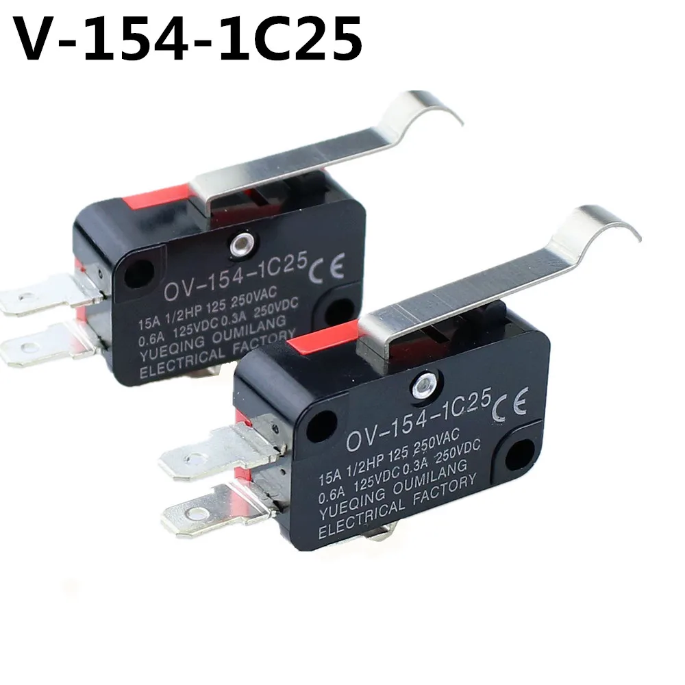 1pcs 5pcs 10pcs Micro R Hooked Hebelarm Limit Switch SPDT Open / Close