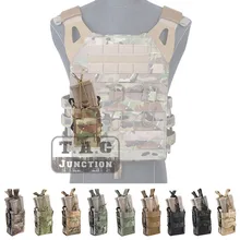 Emerson двойной винтовки модульный подсумок для 5,56 M4 M16 AR15 SR52 P-MAGS M1A1 G3 разгрузка emersongear магазинная сумка для обоймы Перевозчик