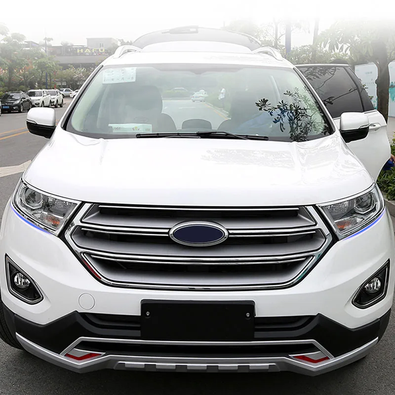 Для Ford Edge автомобильный Стайлинг передняя лампа крышка обрезная рамка внешние аксессуары