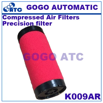 

High quality Filter element K009AR Precision filter compressed air filters Gas water oil separator PF AO AA AX ACS AR AAR