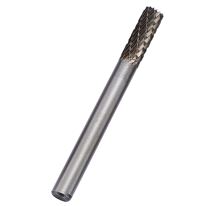 

1pc Grinding Head Tungsten Carbide Rotary Burr 6mm Head Cylindrical Rotary Tool Drill Bit Abrasive Tools
