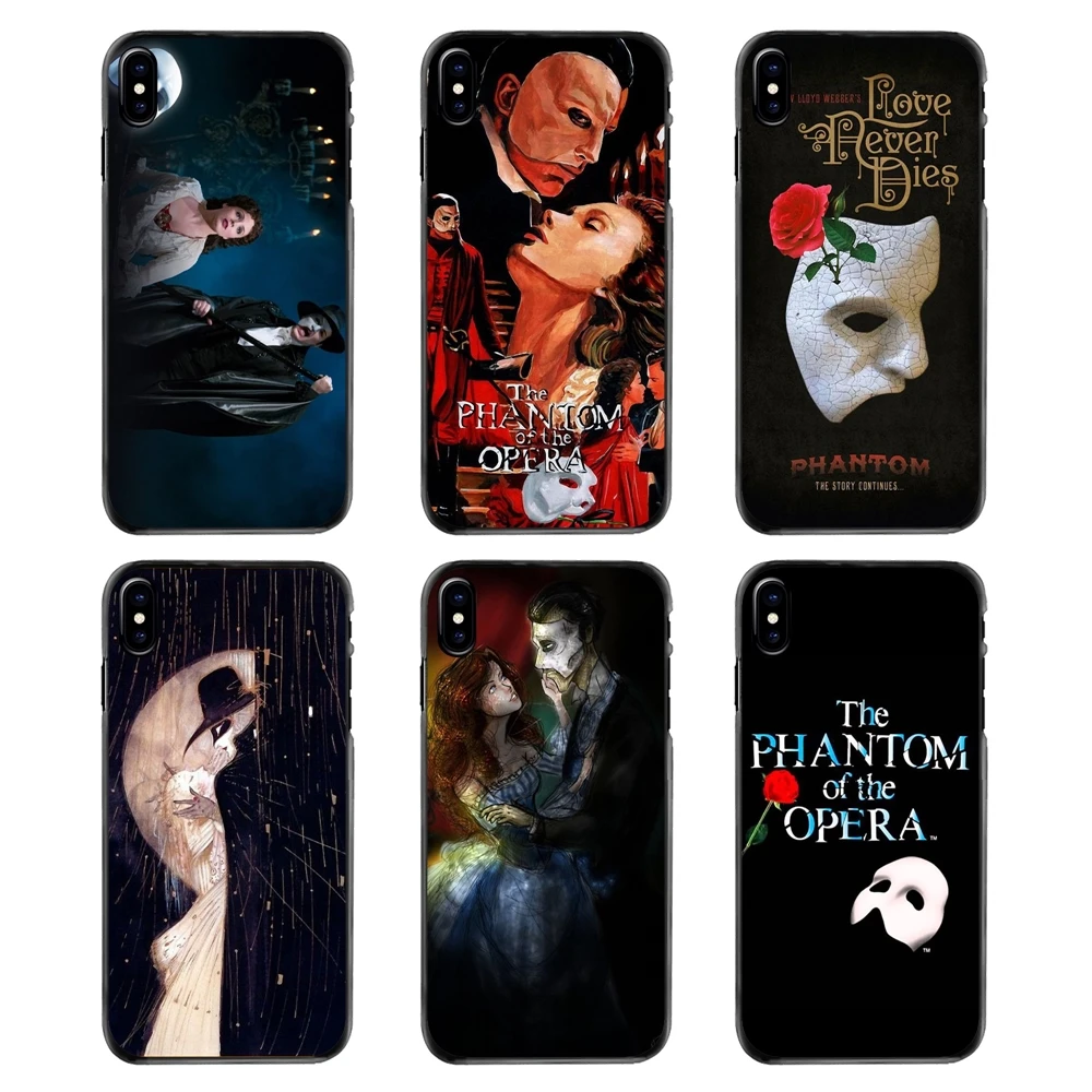 Жесткий чехол для телефона Samsung Galaxy Note 2 3 4 5 S2 S3 S4 S5 MINI S6 S7 edge S9 S8 Plus Phantom of The Opera Love Mask