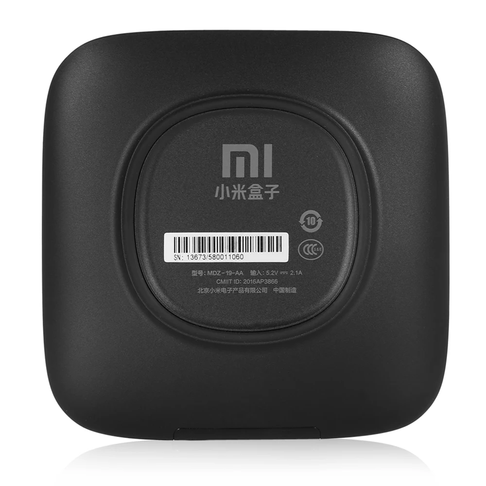 Обновленный Xiaomi mi S 3 tv Box Android 6 0 4 К 2 ГБ 8 HD медиаплеер четырехъядерный Amlogic S905X Dolby DTS