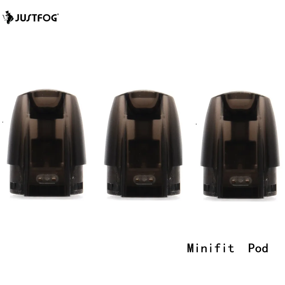 

Original JUSTFOG MINIFIT Pod Cartridge1.5ml Tank 1.6ohm Organic Cotton Coil E Cigarette Refillable Cartridge for For Minifit Kit