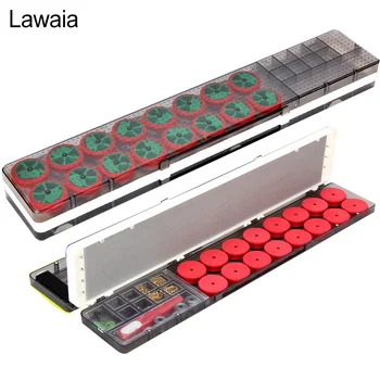 

Lawaia Fishing Tackle box 55cm Three-layer Multi-function Float Box Main Fish Line Box Fish Float Fishing Supplies Tool