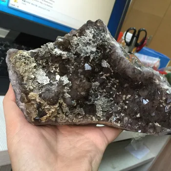 

1370g Rough Agate Healing Crystal feng shui Amehtyst Geode specimen Natural Stone feng shui Minerals Home Decoration Ornaments