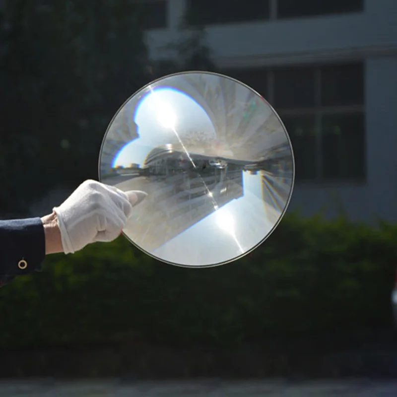 1 шт. 124 мм диаметр большой круглый пластиковый Солнечный френель конденсаторный объектив с длинным фокусным расстоянием 1000 мм плоский увеличитель, солнечное увеличительное стекло