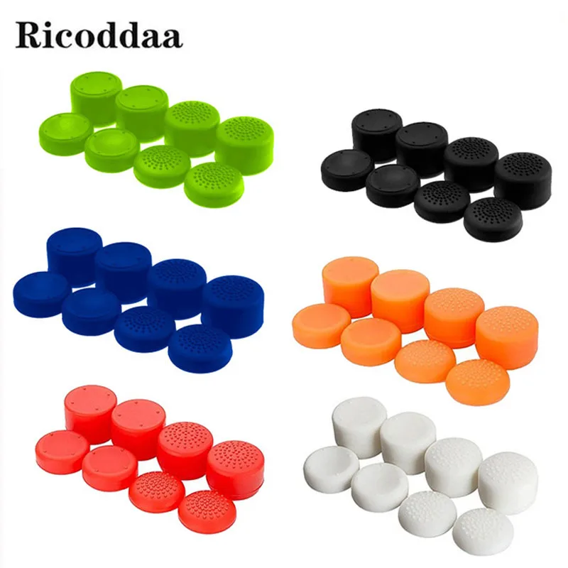 

For PS4 Enhanced Analog ThumbStick Joystick Grips Extra High Enhancements Cover Caps For Sony Play Station PS4 Game Controller
