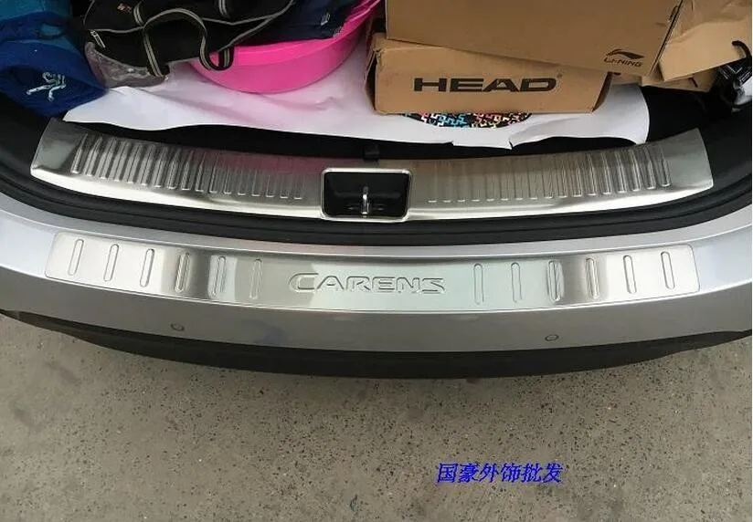 High quality stainless steel Chrome Rear Bumper cover door sill plate
