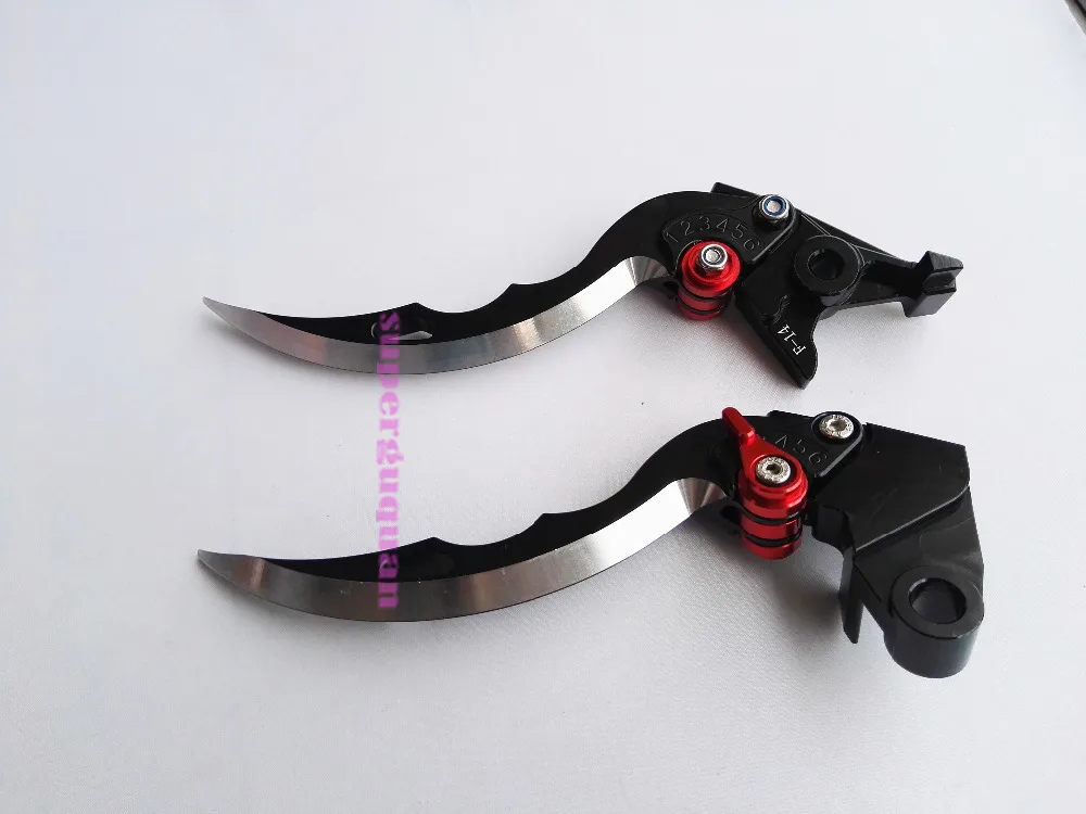 新しいkawasak忍者zx 12r zx12r 2000 2005バイクオートバイバイクcncブレーキ&クラッチレバー、ブレードスタイル