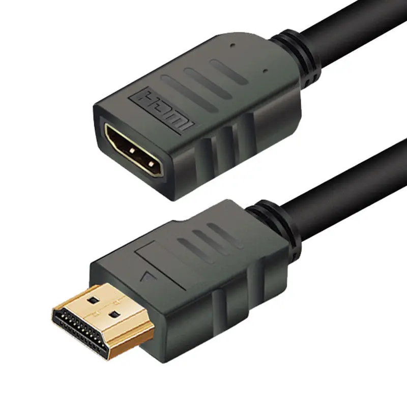 NUOLIANXIN HDMI-compatible Extension Cable Male to Female 4K 3D 1.4v HDMI Extended HD TV 30CM | Электроника