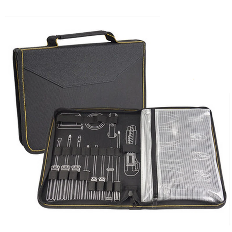 

Professional Electrical Tool Bag Hard Plate Handbag 600D Water-proof Oxford Tools Package