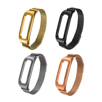 

Smart Watch Band Wrist Band Watchband Fashion Milanese Stainless Steel Replacement Magnetic Strap Band for Huawei 3e/ Honor Band