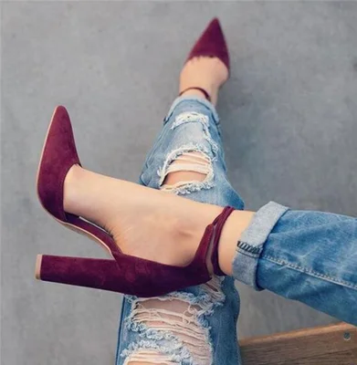 Пикантная женская обувь; Zapatos de tacón alto; zapatos de encaje con puntera para fiesta boda bomba negro zapatos para mujer; Размеры 35-43; chauss