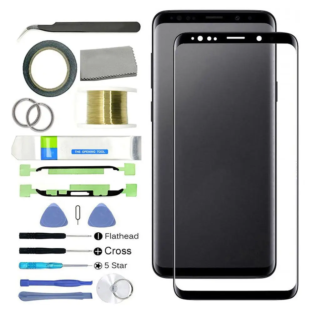 

16 in 1 Repair Tool Kits Glass Screen Replacement for Samsung Galaxy Note 9 N960